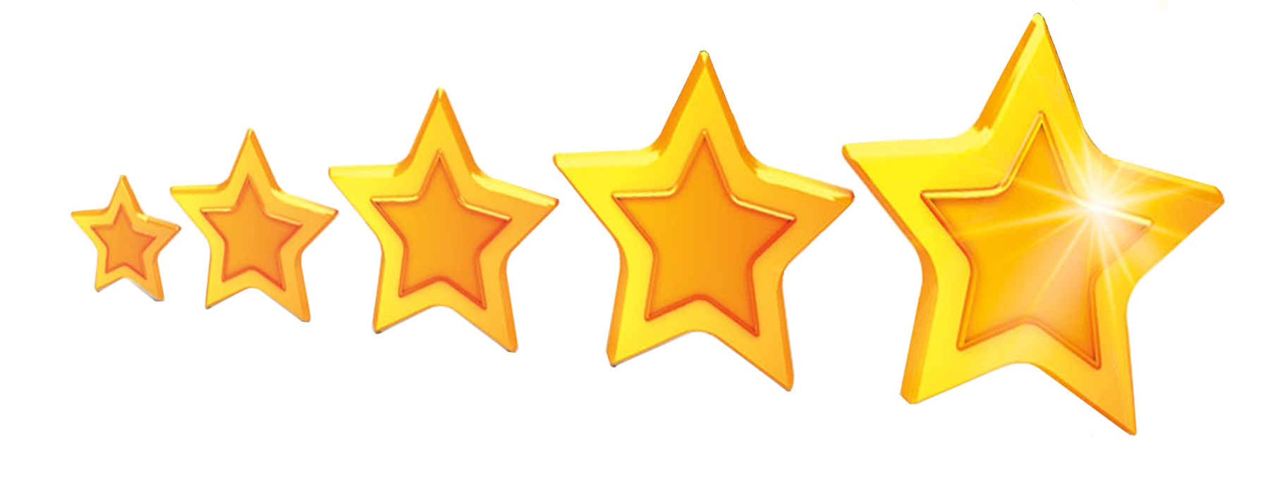 Five Star Cut Stars